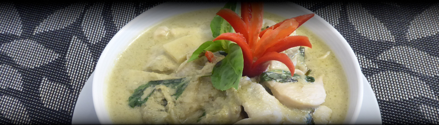 plat thai - curry vert
